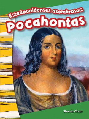 cover image of Estadounidenses asombrosos: Pocahontas Read-Along eBook